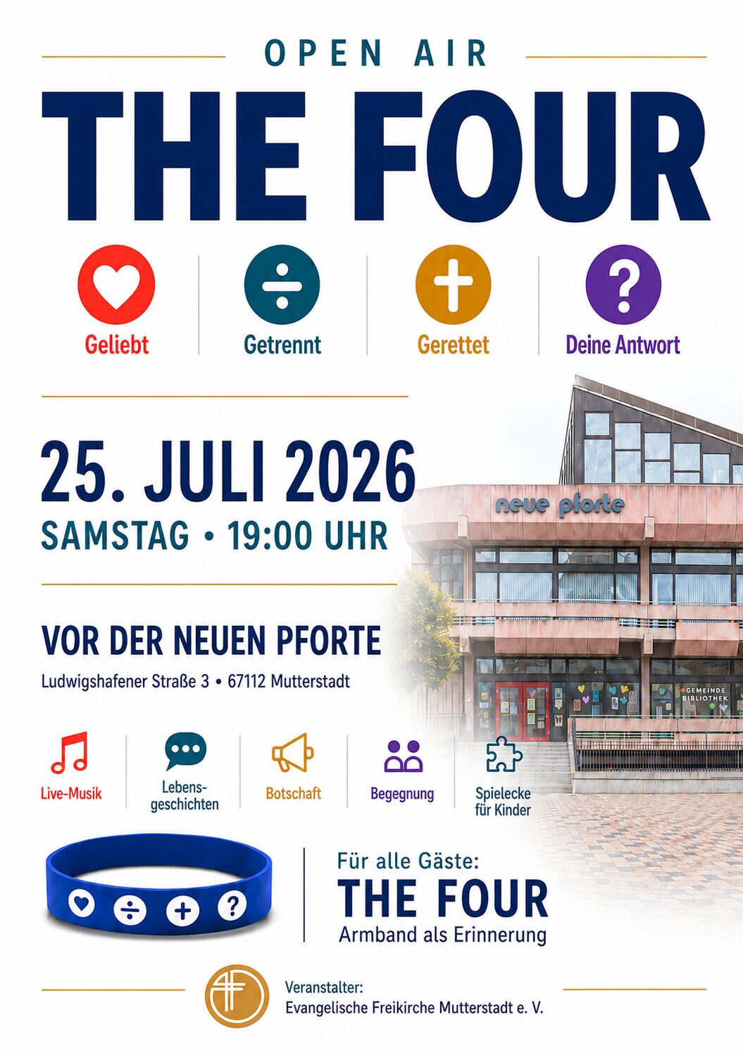 Open-Air-Event „THE FOUR“ in Mutterstadt